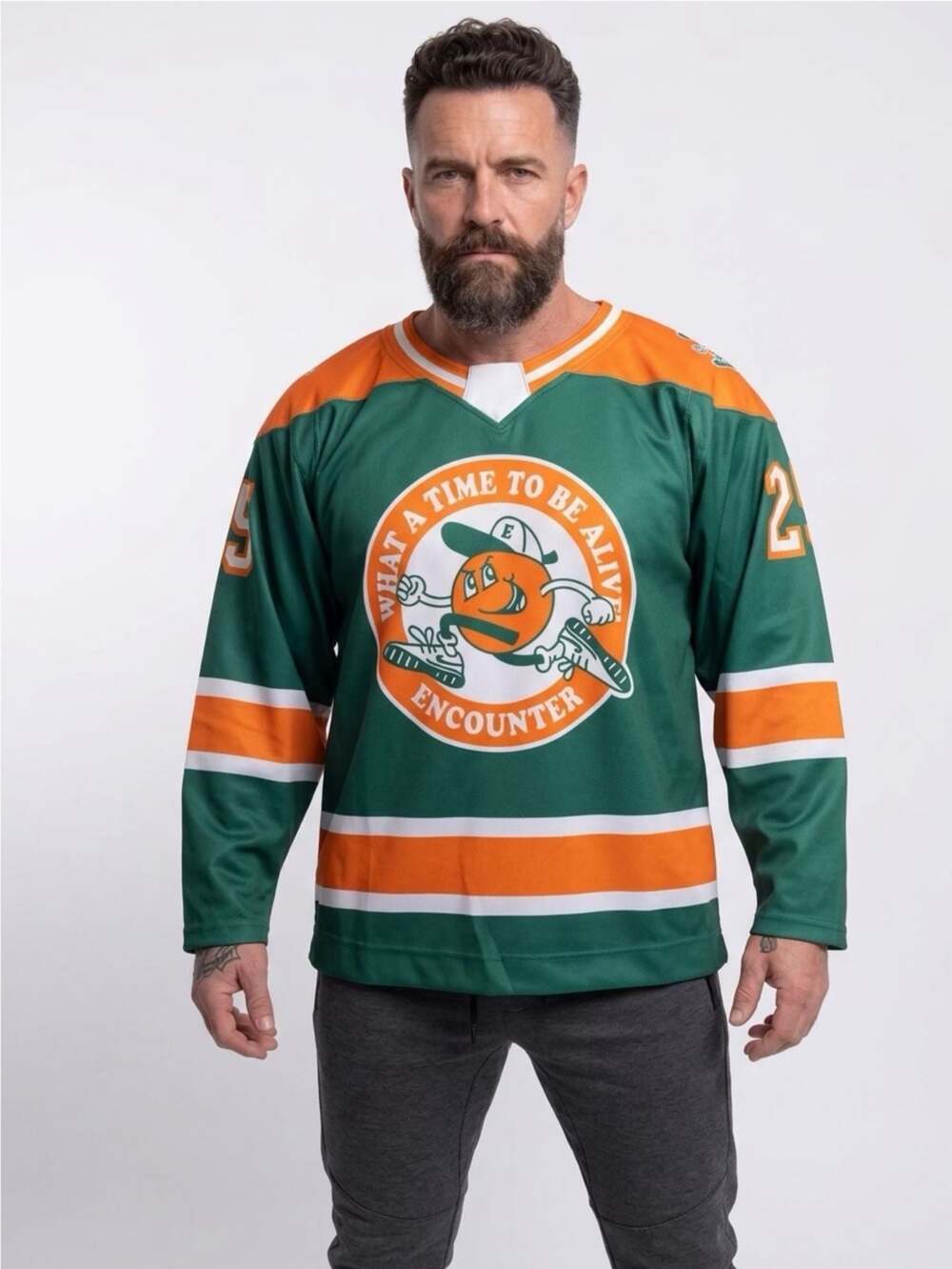 Jerseys Brand 'What A Time To Be Alive' Encounter Hockey Jersey (M)